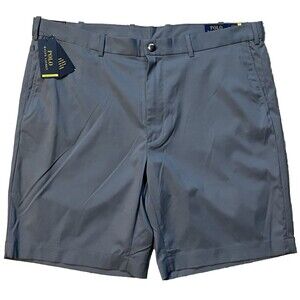NWT Polo Ralph Lauren Shorts Performance Men 40 Gray Tailored Fit Golf Stretch